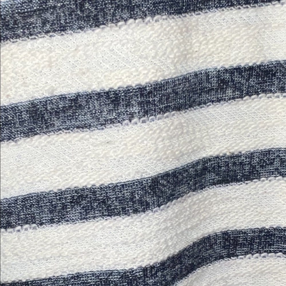 Cream & Navy Striped Top - Picture 4 of 4
